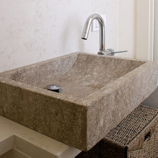 lavello da bagno in pietra