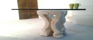 tavolino salotto pietra